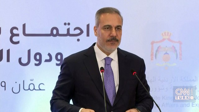 SON DAKİKA HABERİ: Amman'da Suriye toplantısı! Dışişleri Bakanı Hakan Fidan'dan önemli açıklamalar