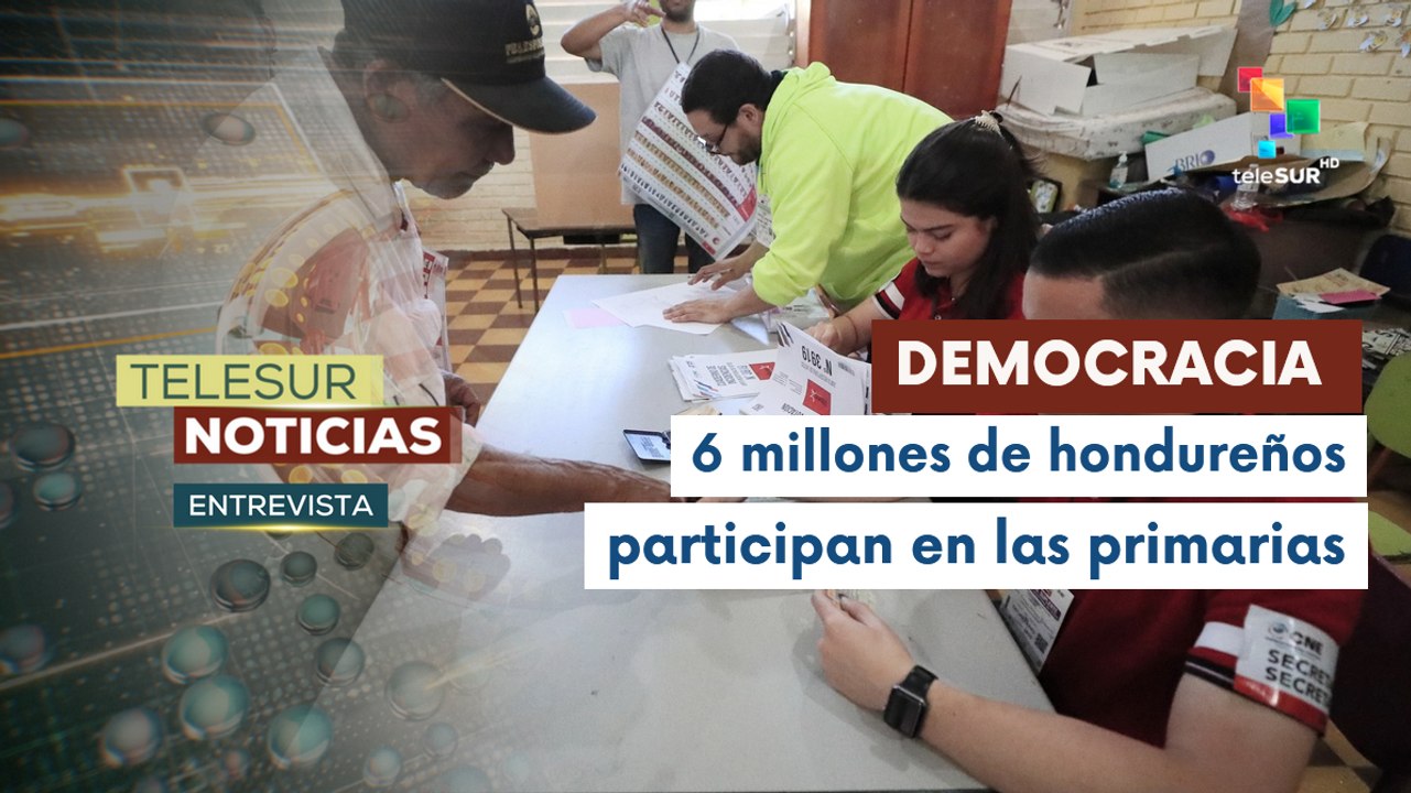 Entrevista| Con transparencia hondureños participan en elecciones primarias