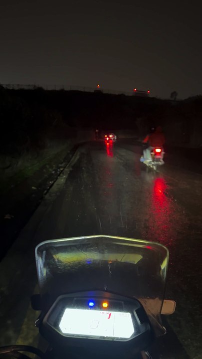 Raining