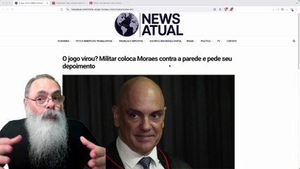 MORAES ARROLADO como TESTEMUNHA, por ser VÍTIMA do _GOLPE__ EXPÕE o ABSURTO do JUIZ-VÍTIMA-ACUSADOR