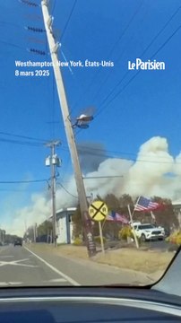 La région de New York plongée dans la fumée des feux de broussailles