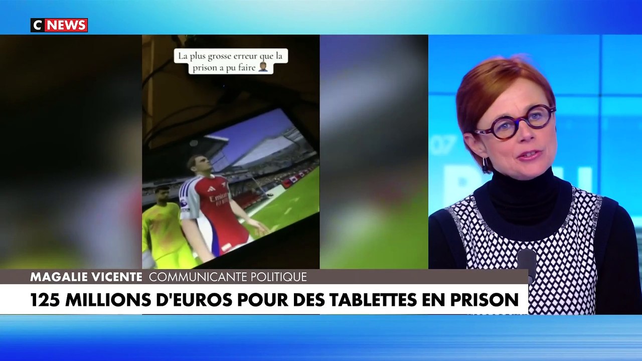 La polémique des tablettes en prison vue par Magali Vicente