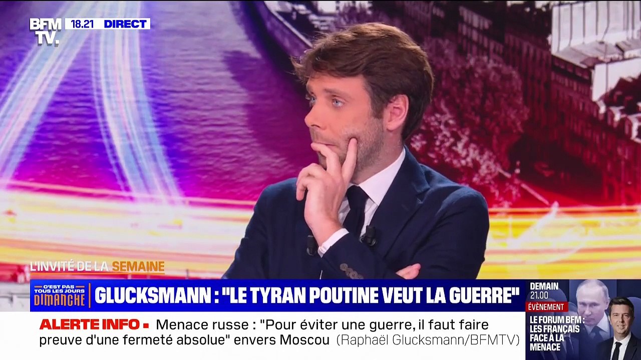 Soutien militaire à l'Ukraine: Raphaël Glucksmann (Place publique) appelle à faire "un grand emprunt collectif européen de 500 milliards d'euros"