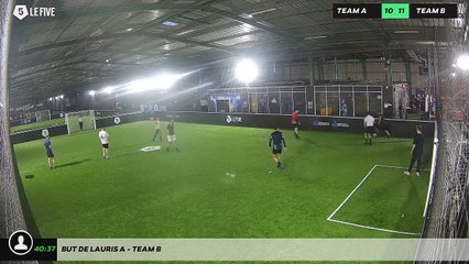 But de Lauris A - Team B