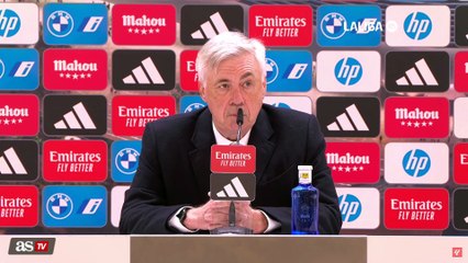 Ancelotti valora el rendimiento de Mbappé