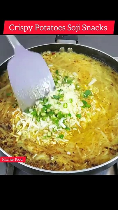 Beautiful potatoes snacks