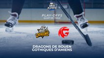 Rouen - amiens - synerglace ligue magnus - 1/4 de finale (match 7)