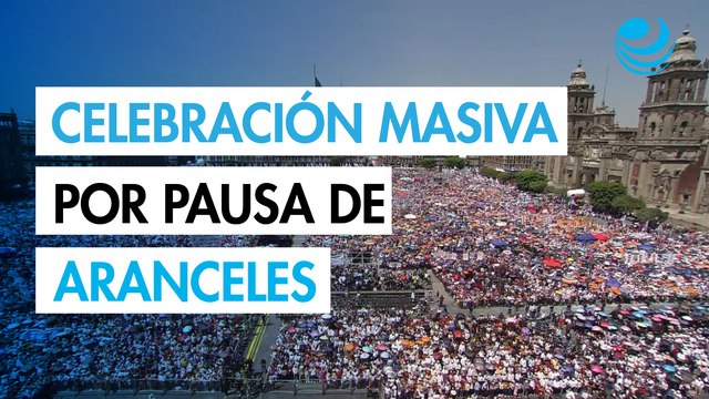 Sheinbaum celebra masivo festival tras pausa de aranceles de EU a México