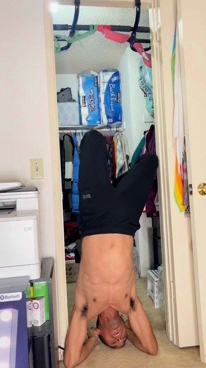 Upside-Down Stunt Ends in Fall