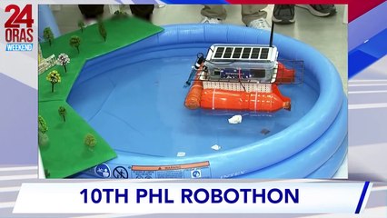 Estudyante mula sa 38 na paaralan, ipinakita ang robot inventions na makatutulong raw sa iba't ibang problema sa bansa | 24 Oras Weekend