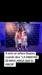 Shakira junto a Agustina de la Rúa, sus hijas y su sobrina Zulu