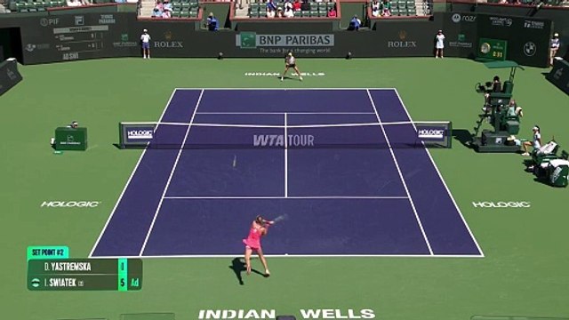 Indian Wells - Swiatek en démonstration