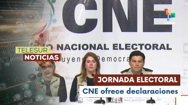 Consejero del CNE ofreció declaraciones ante elecciones primarias