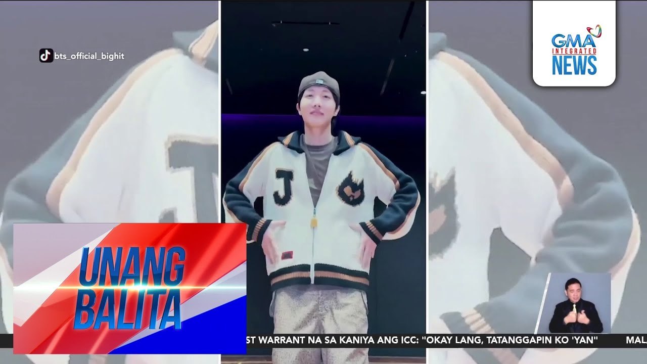 "Sweet Dreams (ft. Miguel)" dance challenge ni BTS member JHope, kinasahan ng K-pop idols | Unang Balita