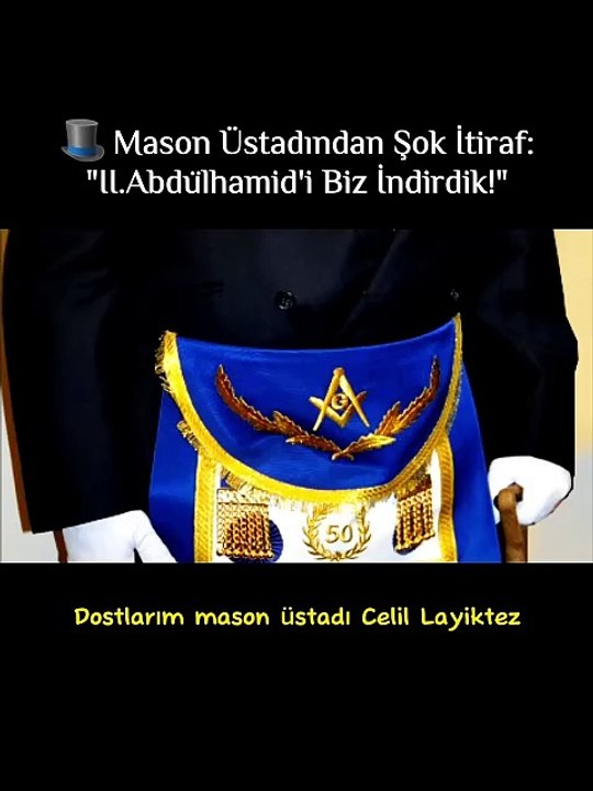 MASON ÜSTADINDAN ŞOK EDEN İTİRAF_ _Sultan II.Abdülhamid_i Biz İndirdik