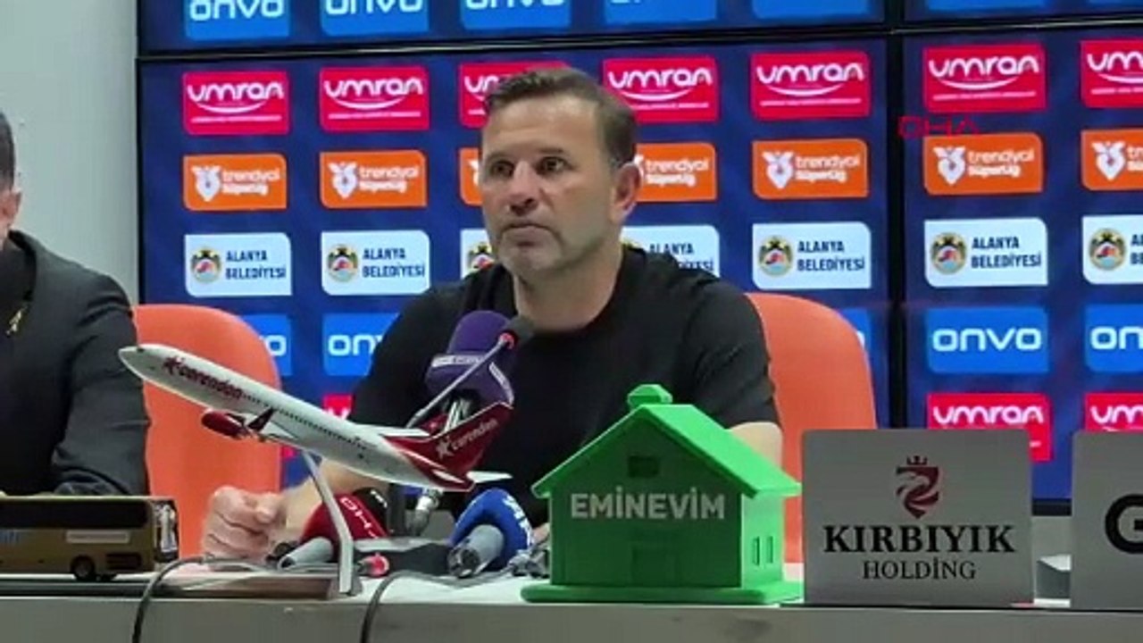 Alanyaspor – Galatasaray maçının ardından