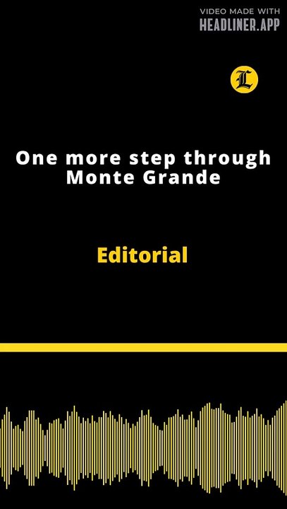 Editorial | One more step through Monte Grande