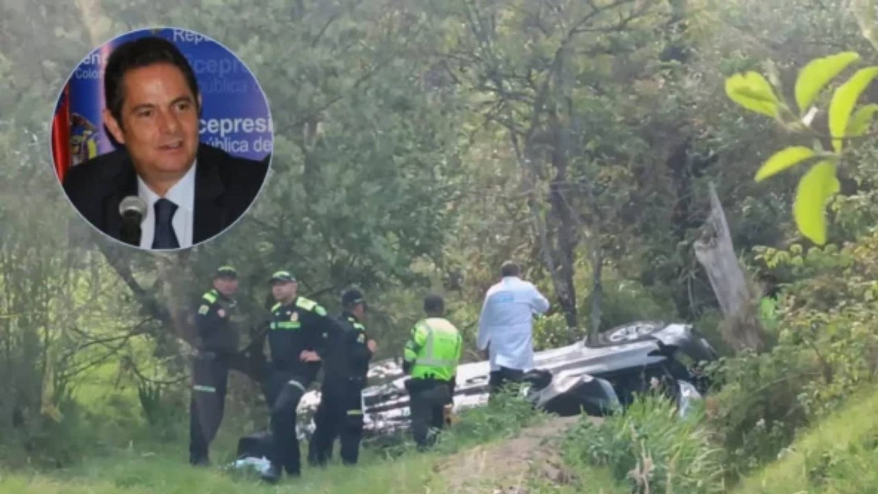 Grave accidente en el esquema de seguridad de Germán Vargas Lleras deja dos muertos y tres heridos