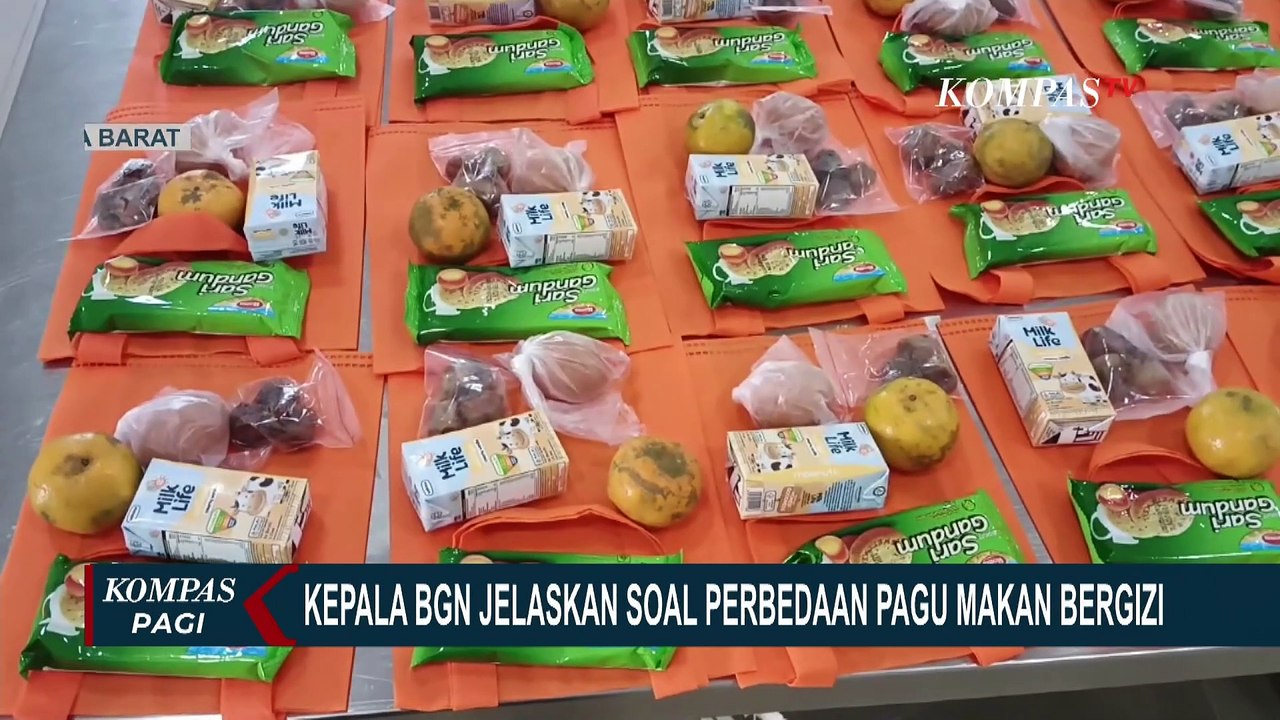 KPK Sebut Anggaran MBG Dipotong, Kepala BGN: untuk Anak PAUD sampai Kelas 3 SD Memang Rp8 Ribu