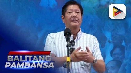 PBBM, tiniyak na patuloy na  pagtutuunan ng pansin ng gobyerno ang trabaho at kabuhayan...