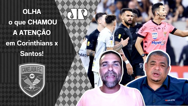 ISSO FOI DESLEAL! UM ABSURDO! OLHA o que CHAMOU A ATENÇÃO em Corinthians 2 x 1 Santos!