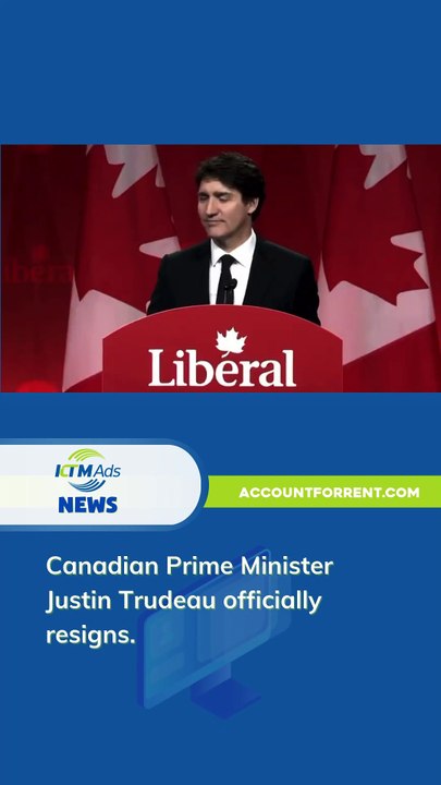 Canadian Prime Minister Justin Trudeau officially resigns. - KTM Ads Agency - accountforrent.com