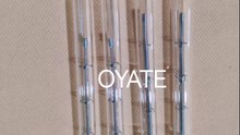Short Wave Quartz Infrared Heating Lamps 600mm 400v 2500w Halogen Heat Lamps for Blowing Machines