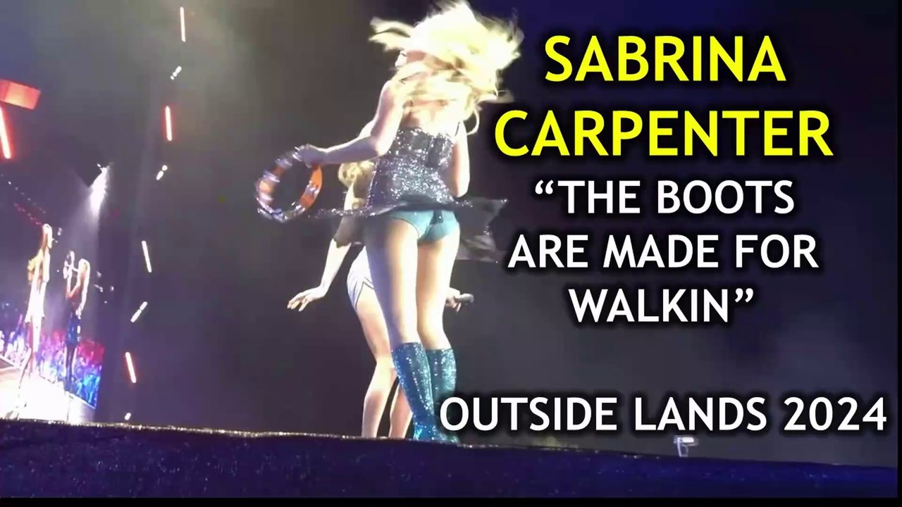 Sabrina Carpenter - The Boots are made for Walkin | Outlands 2024