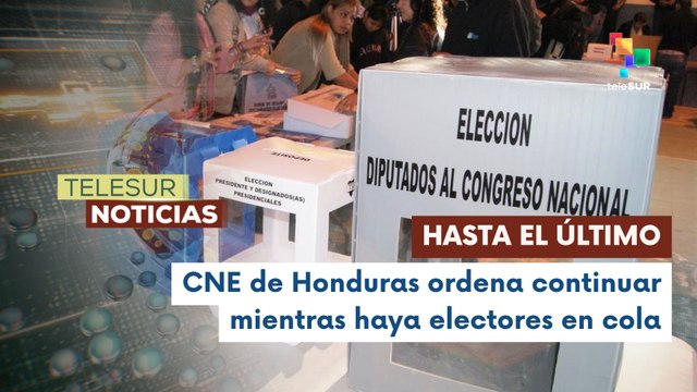 Continúan las elecciones primarias de Honduras