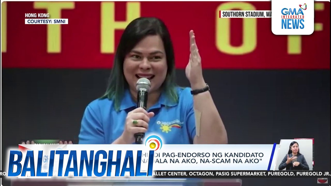 VPSD sa hindi pag-endorso ng kandidato sa Eleksyon 2025 - "Nadala na ako, na-scam na ako" | Balitanghali