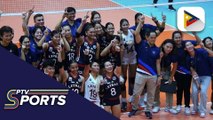 Letran Lady Knights, binasag ang 43-game winning streak ng Benilde Lady Blazers sa NCAA ...