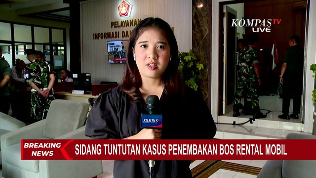 Sidang Pembacaan Tuntutan Kasus Penembakan Bos Rental, Bagaimana Nasib 3 Terdakwa?