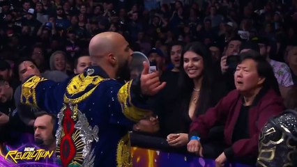 Dr. Ken Jeong wants to throw hands at Ricochet! Watch #AEW PPV..