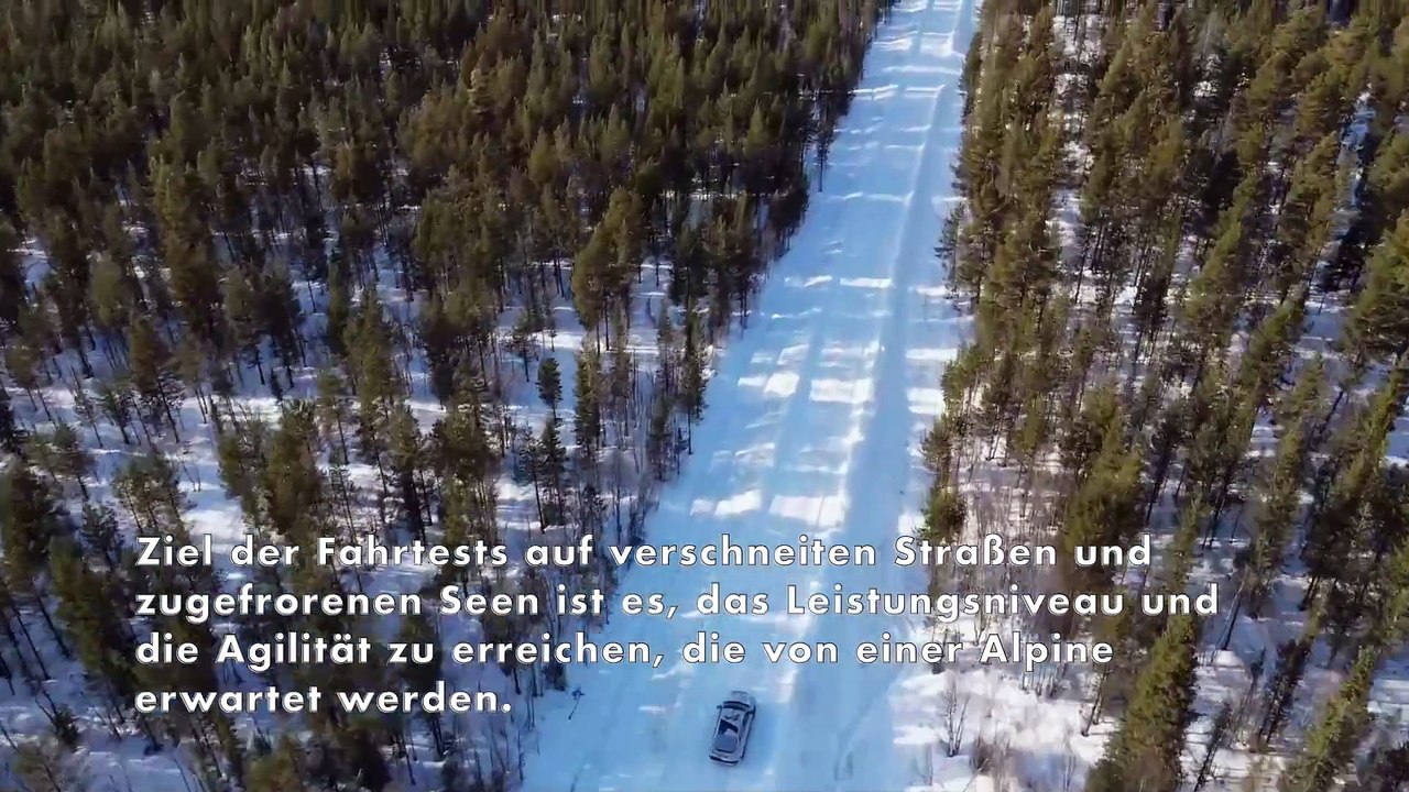 Härtetest am Polarkreis - Letzter Feinschliff für die neue Alpine A390