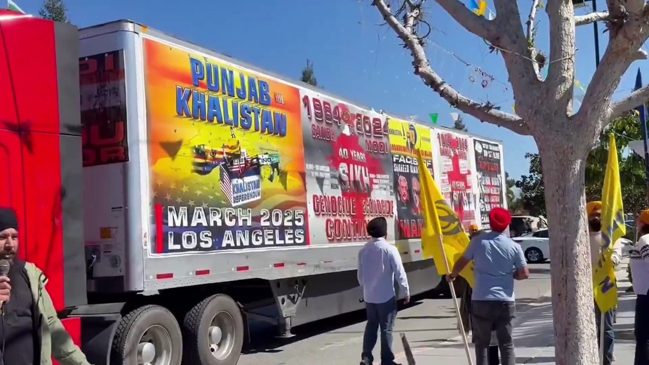 Khalistan Rally Bakersfield California 8 March 2025
