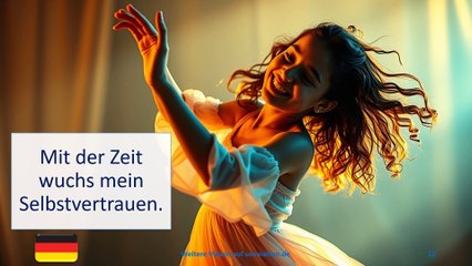 ✅Vom ersten Schritt zur Bühnenpräsenz.✅ Ich lerne Deutsch mit Geschichten