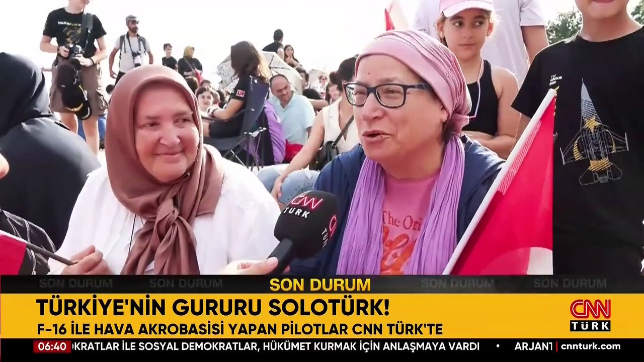 TSK'nın efsane takımı: SOLOTÜRK CNN TÜRK'te anlatıyor!