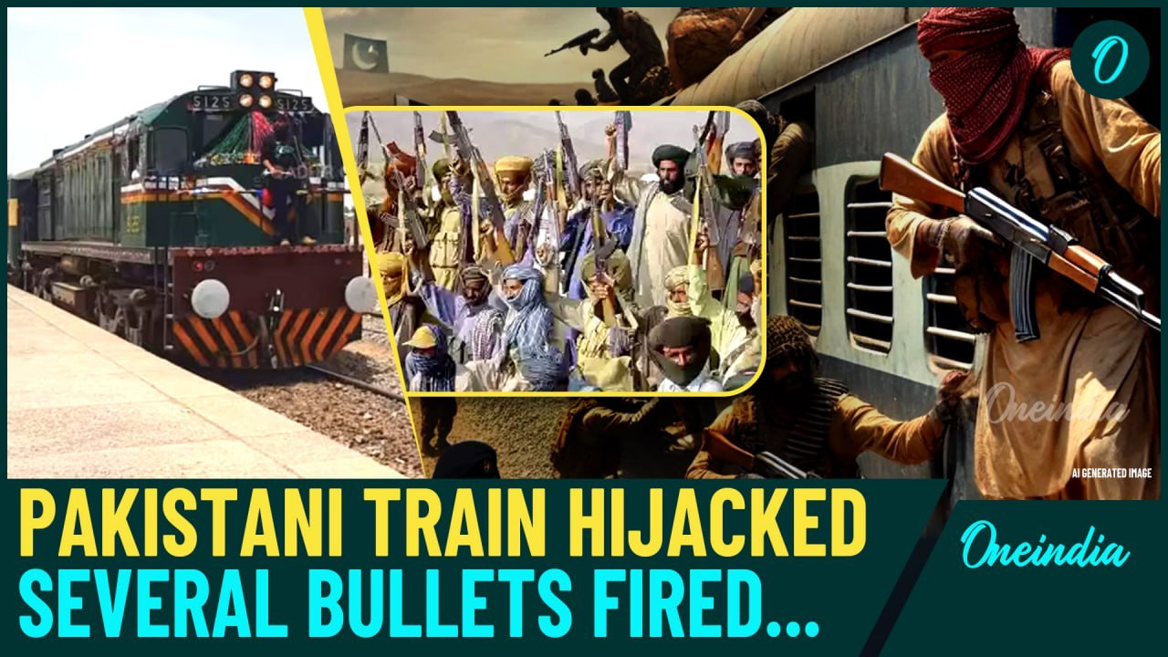 Pakistan Breaking : Train Hijacked, Several Killed By Baloch Army, 400 Passengers Taken As Hostages