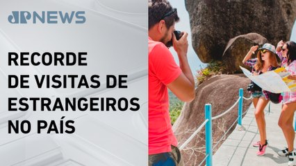 Brasil recebe mais de 2,8 milhões de turistas em 2025