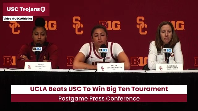 Juju Watkins Reacts To USC Trojans loss to UCLA Bruins