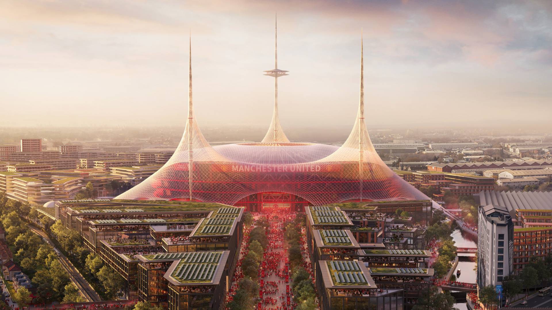 'A new theatre for dreams to come alive' - United announce plans for new stadium