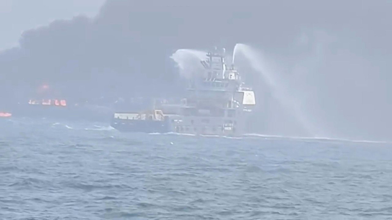 Schwieriger Rettungseinsatz nach Schiffskollision in Nordsee