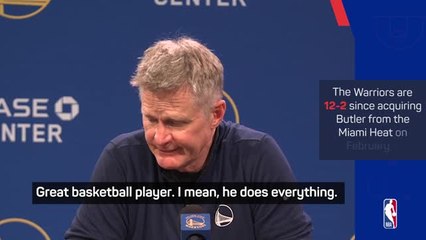 Butler makes everyone around him better - Kerr