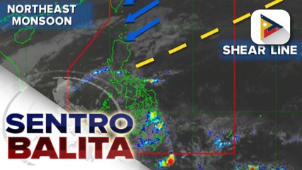 Shear line, nagpapaulan sa malaking bahagi ng bansa;