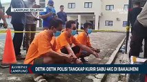 Detik-Detik Polisi Tangkap Kurir Sabu 4 Kg di Bakauheni