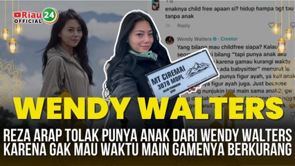 Reza Arap Tolak Punya Anak dari Wendy Walters karena Gak Mau Waktu Main Gamenya Berkurang