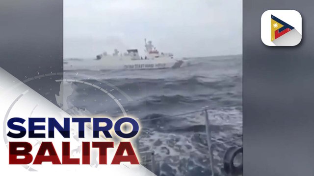 BRP Cabra, napigilan ang barko ng China Coast Guard na makalapit sa baybayin ng Zambales sa kabila ng masamang panahon