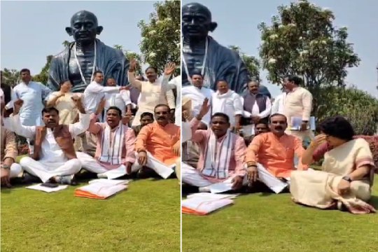 रायपुर विधानसभा में उठा ED रेड का मुद्दा, कांग्रेसी सदस्यों ने मचाया हंगामा.. देखें Video