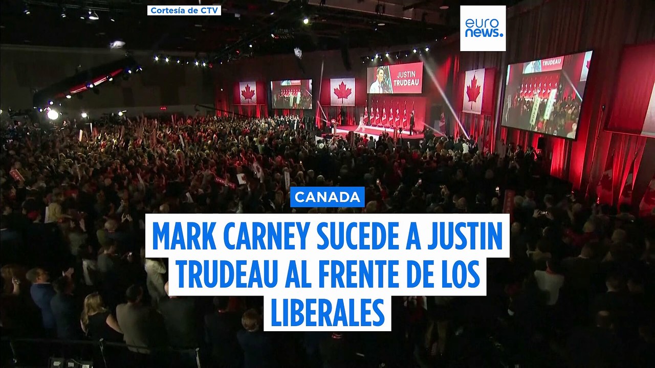 Mark Carney sucede a Justin Trudeau al frente de los liberales y promete plantar cara a Trump