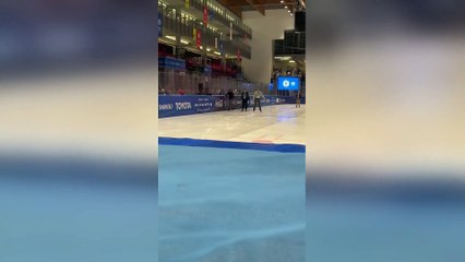 Usha Vance, la Second Lady Usa pattina all'Inalpi Arena all'inaugurazione degli Special Olympics di Torino